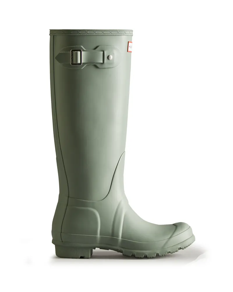 Hunter Ladies Original Tall Wellington in Sweet Gale Green